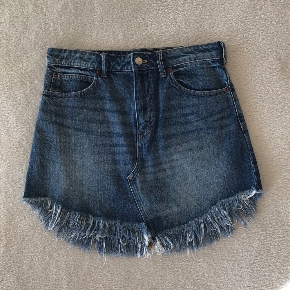 Free People Denim Skirt